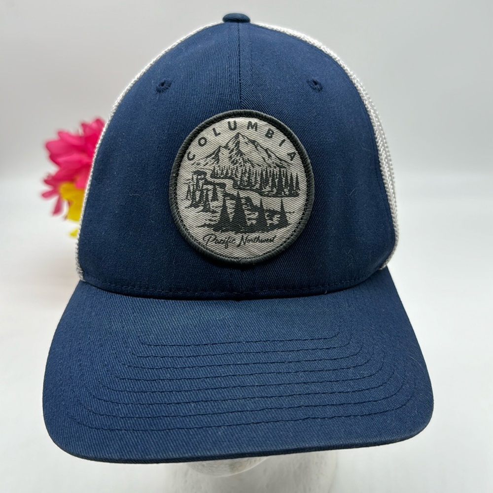 Columbia Men's Navy Trucker Cap - Mesh Back